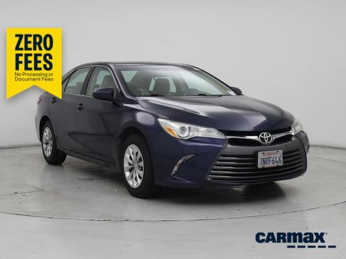 Blue 2015 Toyota Camry LE