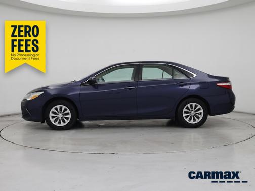 Blue 2015 Toyota Camry LE