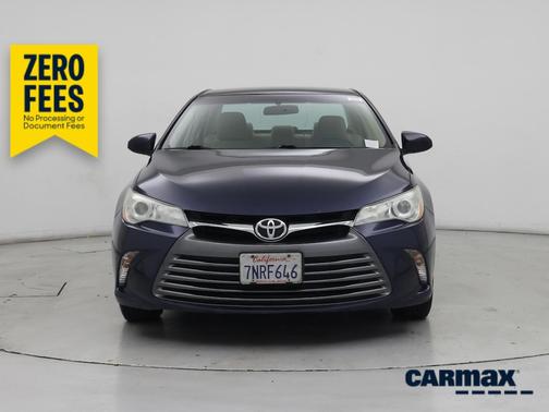 Blue 2015 Toyota Camry LE