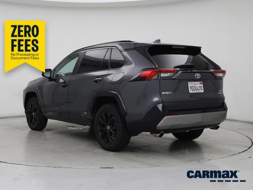 Gray 2022 Toyota RAV4 Hybrid SE