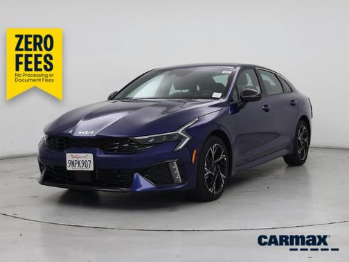 Blue 2025 Kia K5 GT-Line