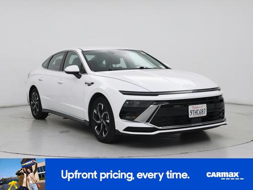 White 2025 Hyundai SONATA SEL