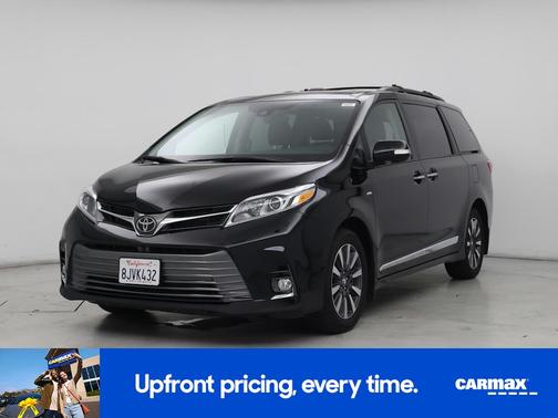 Black 2020 Toyota Sienna Limited Premium