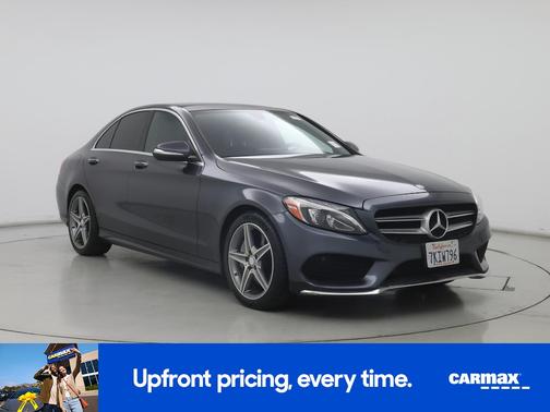 Black 2015 Mercedes-Benz C-Class
