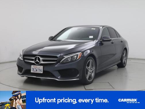 Black 2015 Mercedes-Benz C-Class
