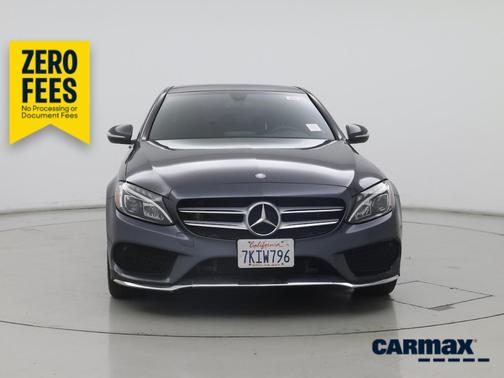 Black 2015 Mercedes-Benz C-Class