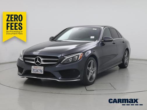 Black 2015 Mercedes-Benz C-Class
