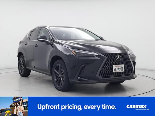Black 2024 Lexus NX 450h+ Luxury