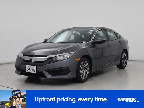 Gray 2017 Honda Civic EX