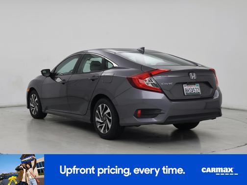 Gray 2017 Honda Civic EX