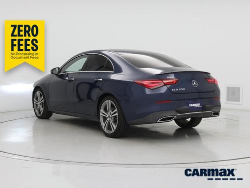 Blue 2022 Mercedes-Benz CLA 250