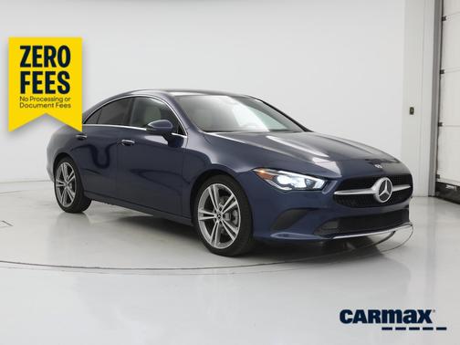 Blue 2022 Mercedes-Benz CLA 250