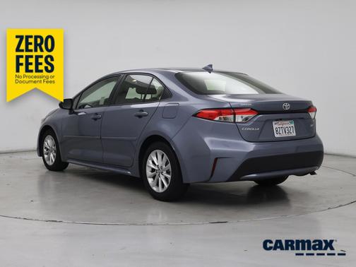 Blue 2022 Toyota Corolla LE