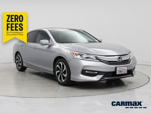 Gray 2016 Honda Accord EX-L