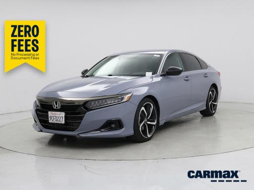 Gray 2022 Honda Accord Sport SE