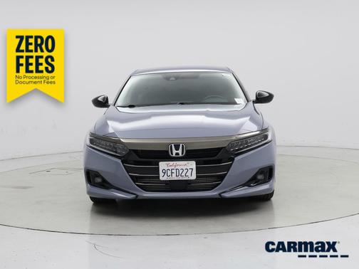 Gray 2022 Honda Accord Sport SE