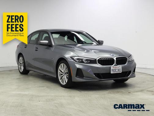Gray 2023 BMW 330e
