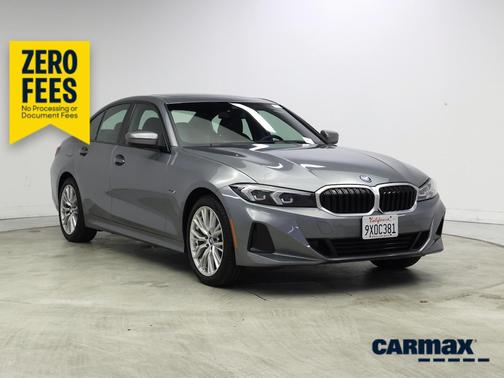 Gray 2023 BMW 330e