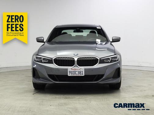Gray 2023 BMW 330e