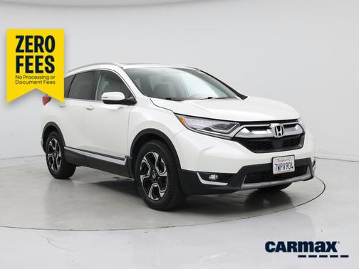 White 2017 Honda CR-V Touring