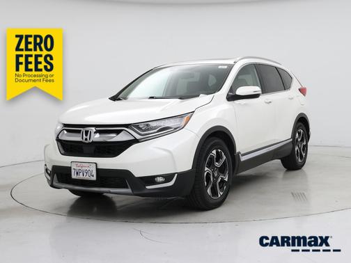 White 2017 Honda CR-V Touring