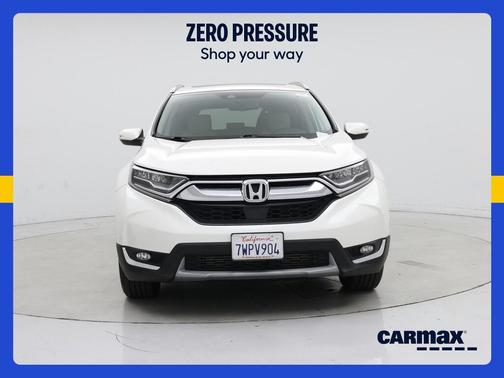 White 2017 Honda CR-V Touring