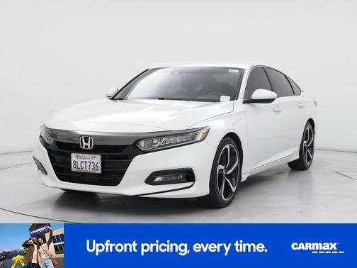 White 2019 Honda Accord Sport