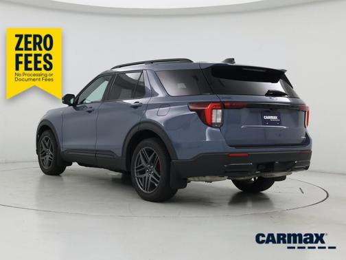 Blue 2025 Ford Explorer ST-Line