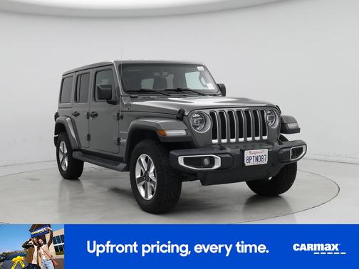 Gray 2020 Jeep Wrangler Unlimited Sahara