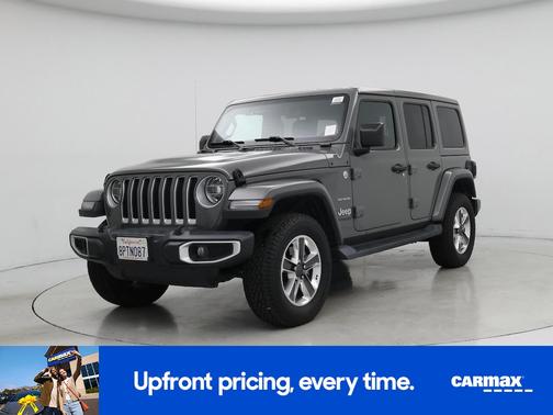 Gray 2020 Jeep Wrangler Unlimited Sahara