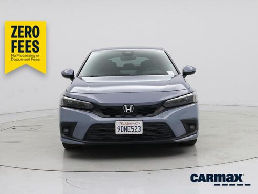 Gray 2022 Honda Civic Sport Touring