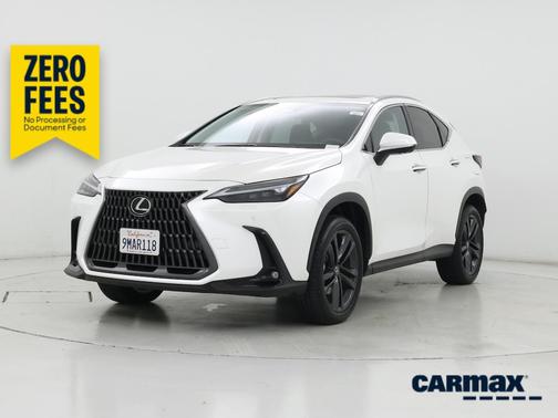 White 2024 Lexus NX 450h+ Luxury