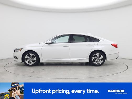 White 2018 Honda Accord EX
