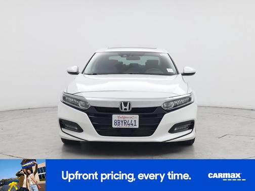 White 2018 Honda Accord EX