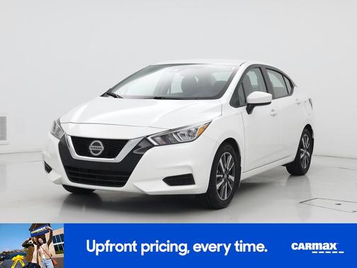 White 2022 Nissan Versa SV