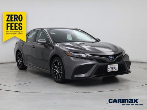 Gray 2023 Toyota Camry Hybrid SE