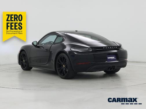 Black 2025 Porsche 718 Cayman