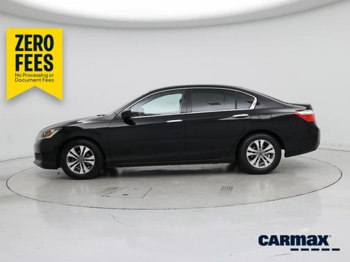 Black 2015 Honda Accord LX
