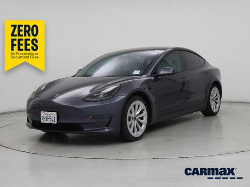 Gray 2023 Tesla Model 3