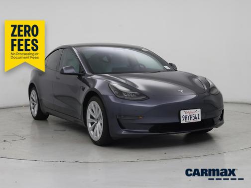 Gray 2023 Tesla Model 3