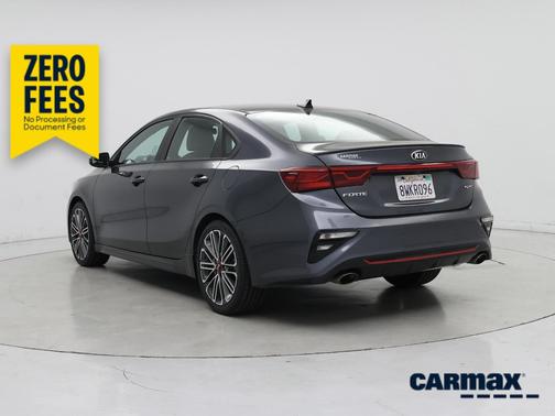 Gray 2021 Kia Forte GT