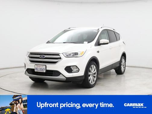 White 2018 Ford Escape Titanium