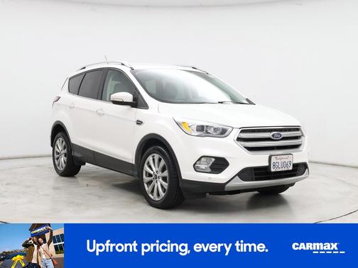 White 2018 Ford Escape Titanium