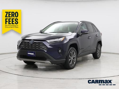 Blue 2023 Toyota RAV4 Hybrid Limited