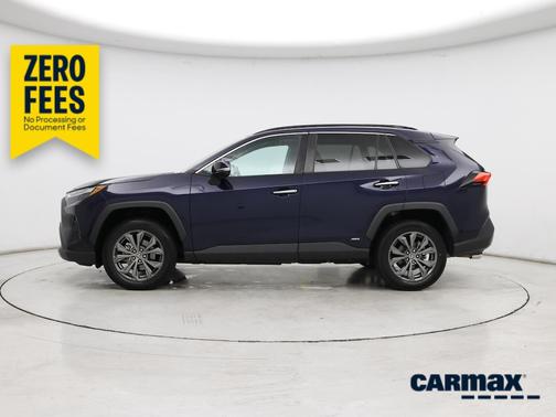 Blue 2023 Toyota RAV4 Hybrid Limited