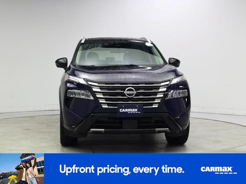 Blue 2024 Nissan Rogue Platinum