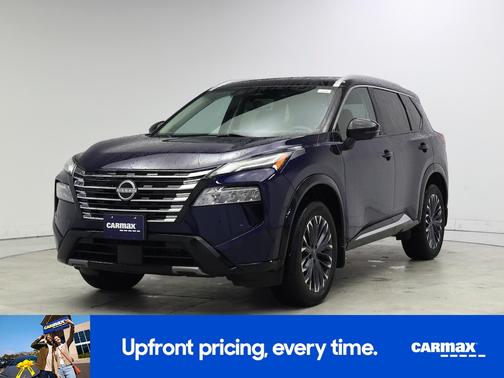 Blue 2024 Nissan Rogue Platinum