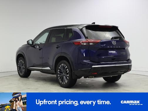 Blue 2024 Nissan Rogue Platinum