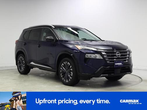 Blue 2024 Nissan Rogue Platinum