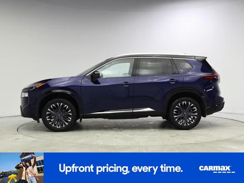 Blue 2024 Nissan Rogue Platinum